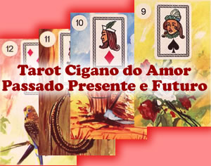 Tarot cigano passado presente futuro